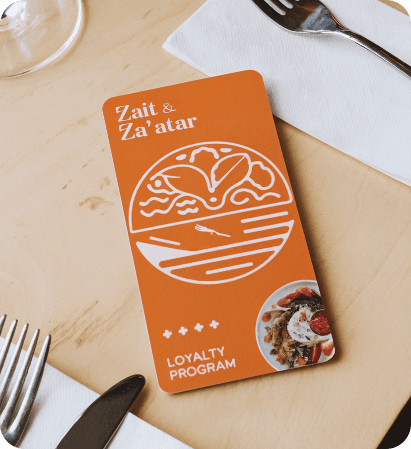 /Loyalty Card of restaurant