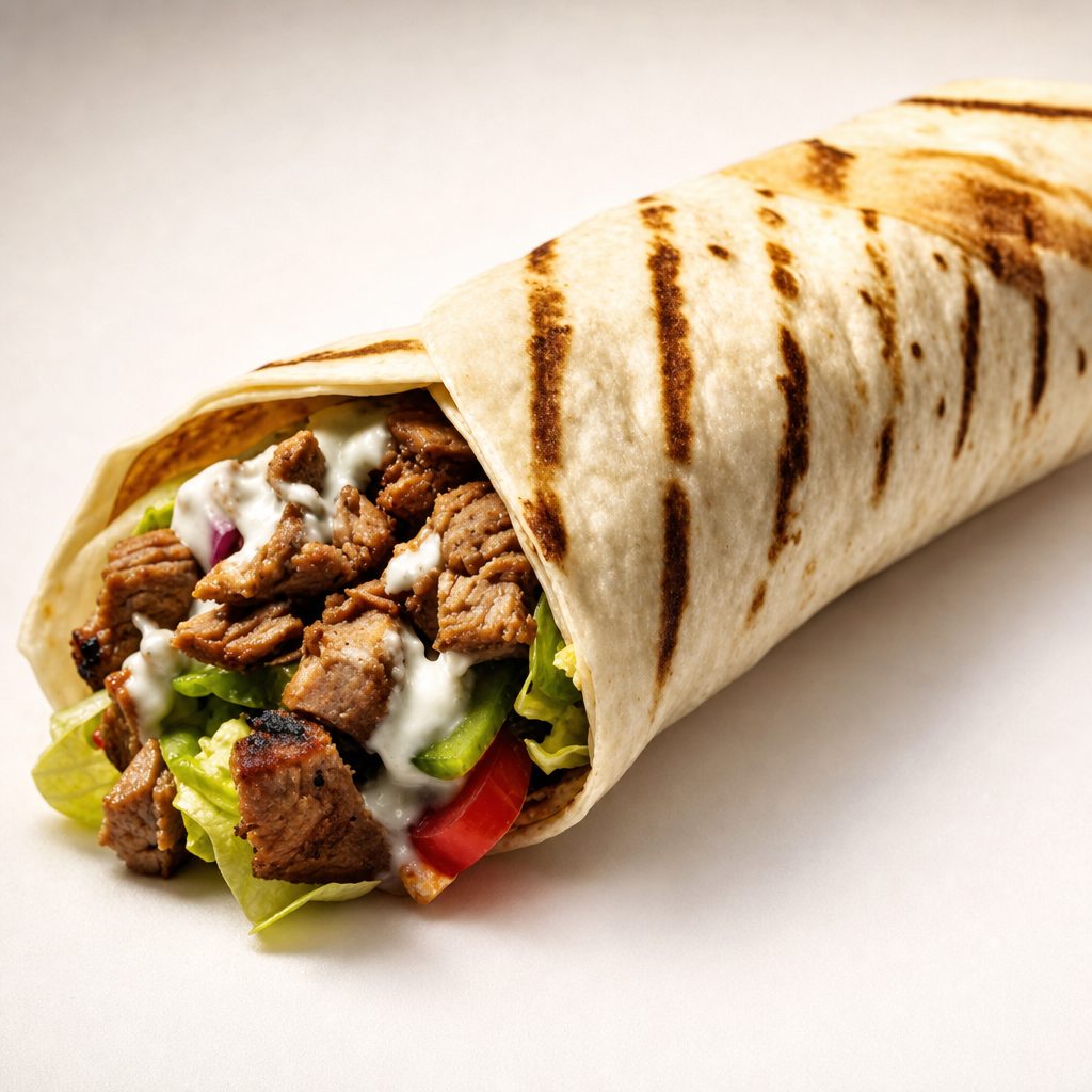 Msakhan Chicken Wrap.