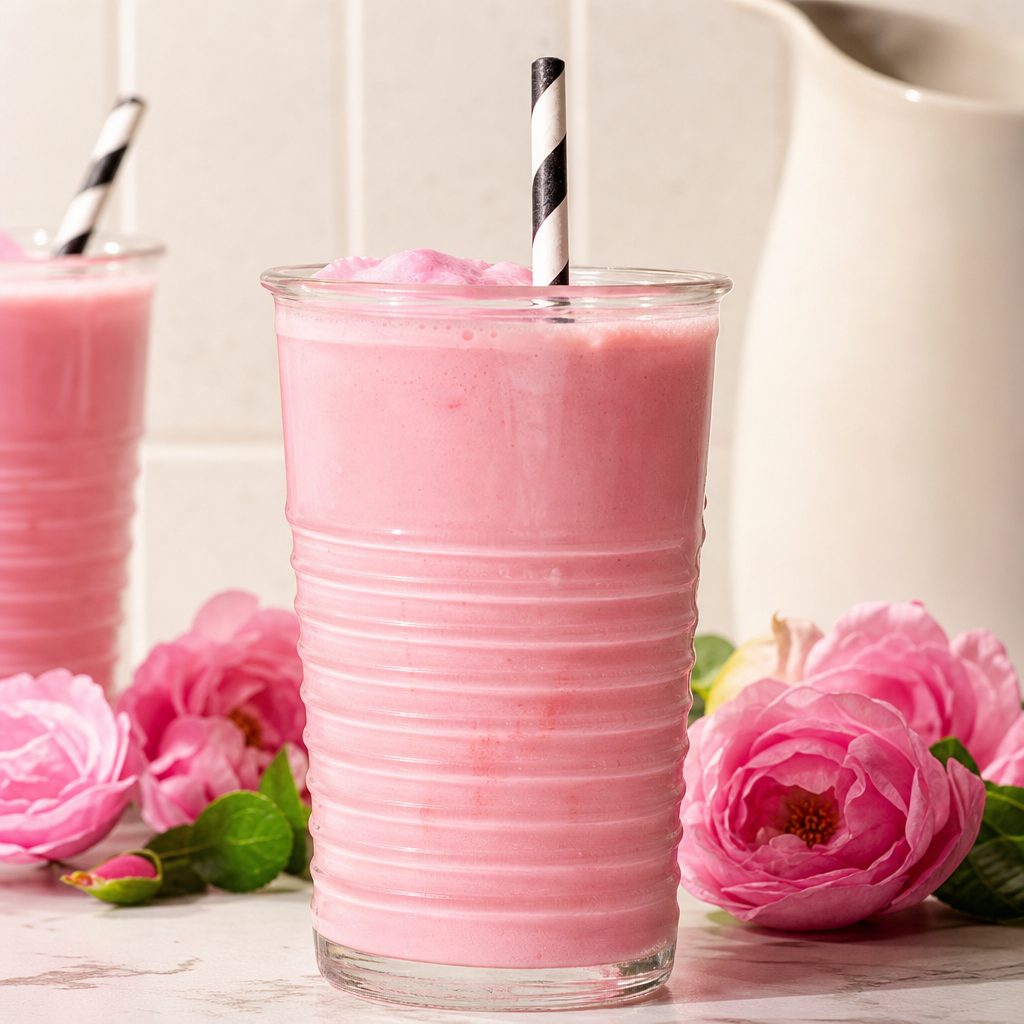 Rose Pistachio Shake.