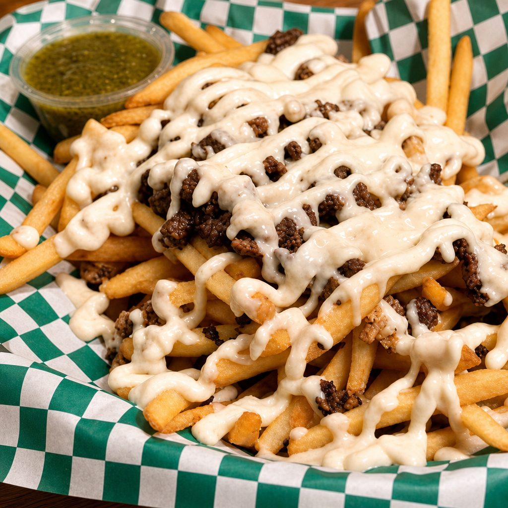 Chicken Shawarma Fries.