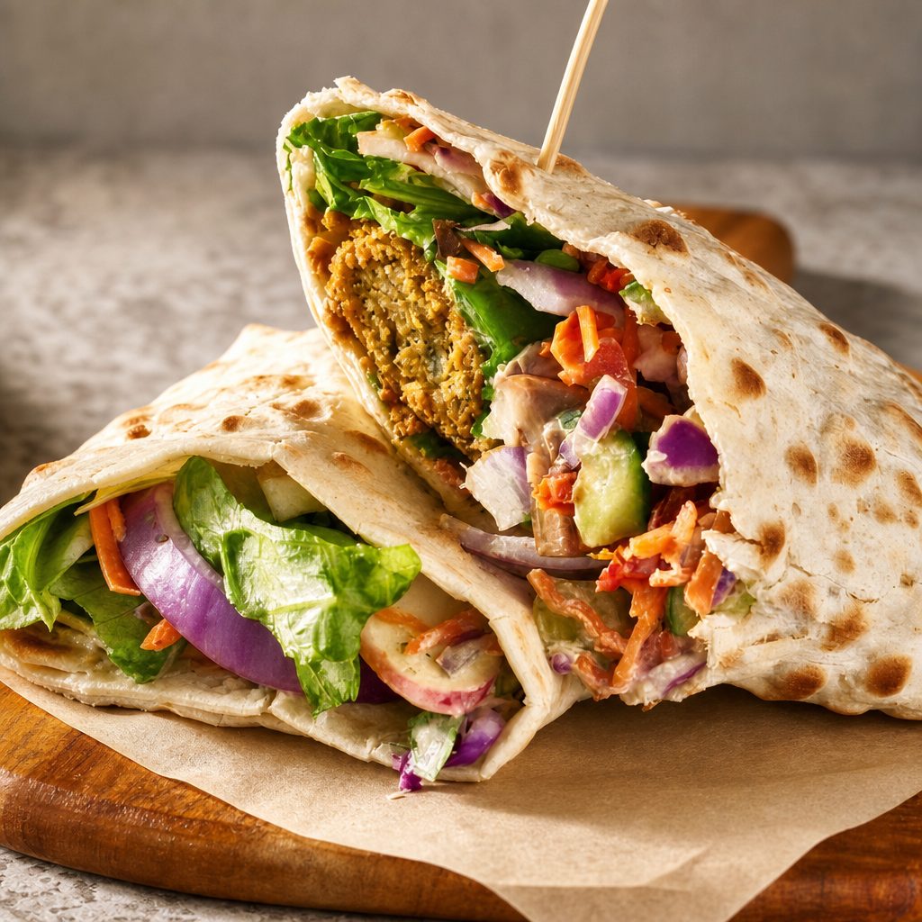 Falafel Wrap.