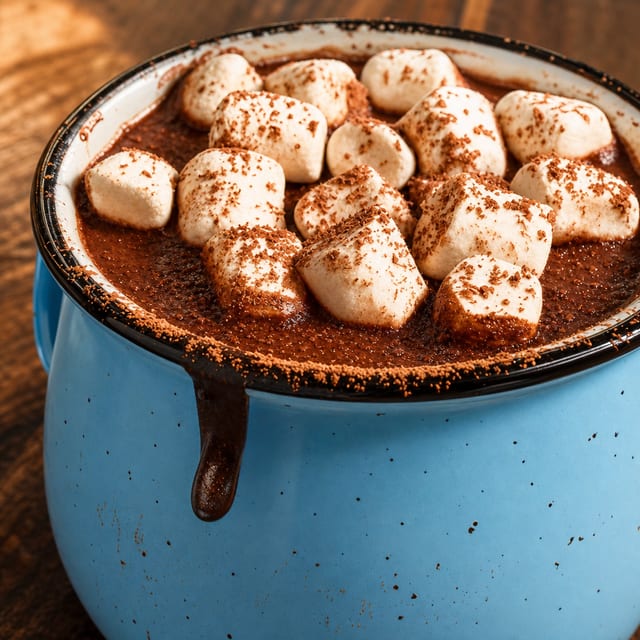Hot Chocolate with Marshmallow.