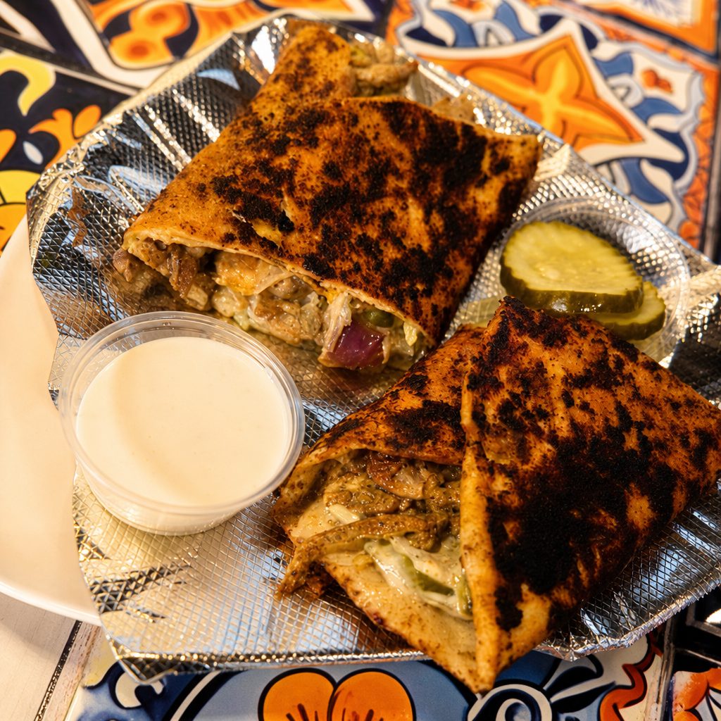 Viral Crispy Shawarma.