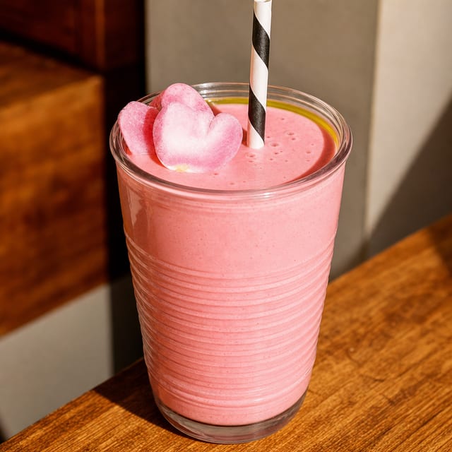 Rose Pistachio Shake.