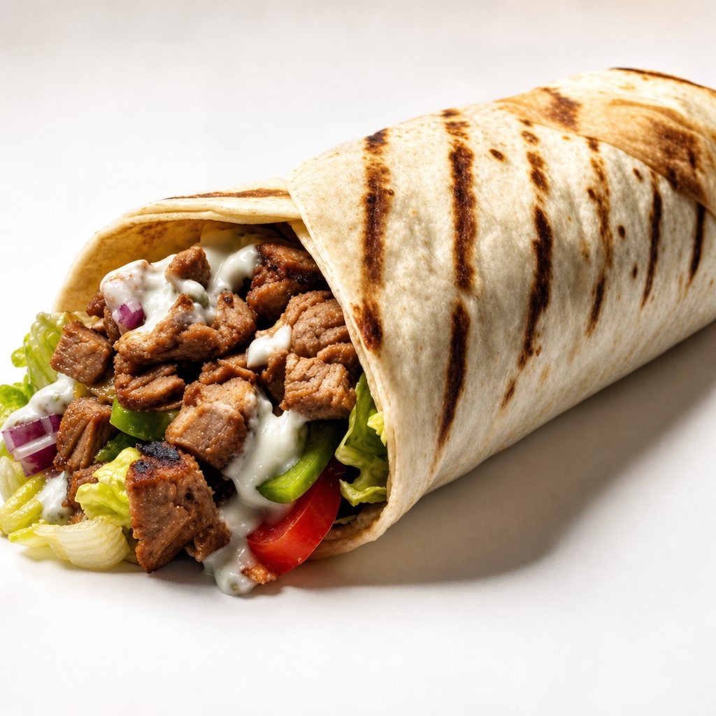 Chicken Shawarma Wrap.