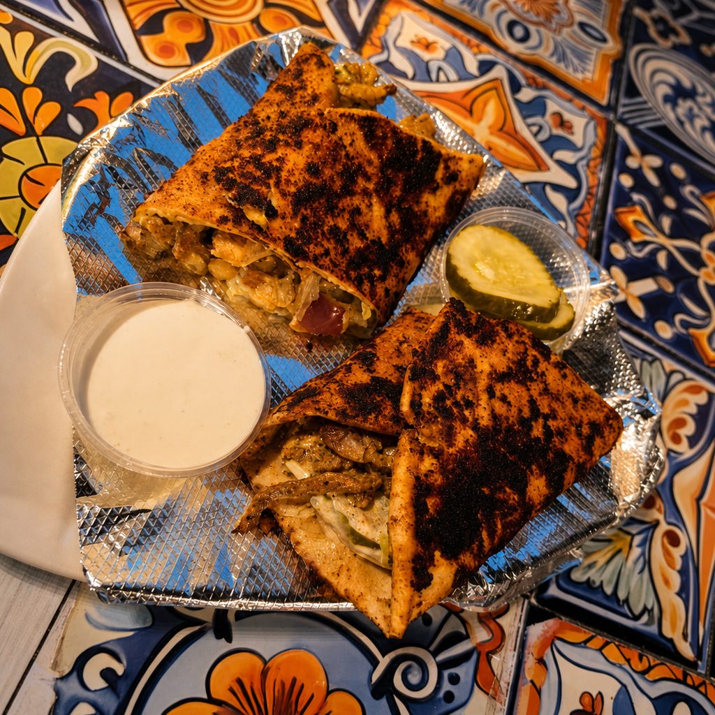 Viral Crispy Shawarma.
