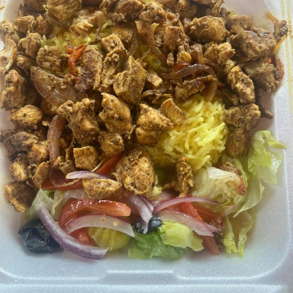 Delicious Chicken Shawarma Awaits